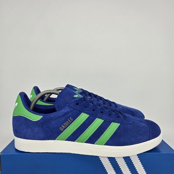 New Adidas Gazelle \'Royal Blue Energy Green\' JH5389 Men\'s Shoes Size 10.5 main image 5